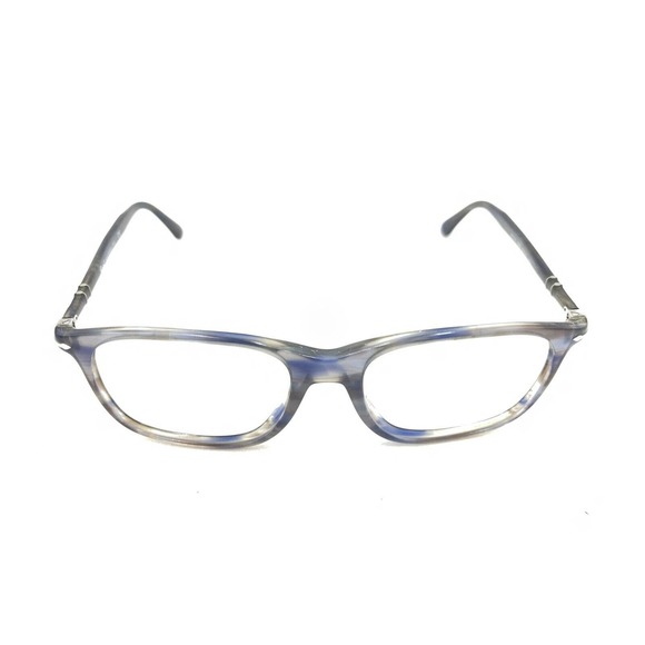 Persol 3213-V 1083 Smoke Gray Blue Eyeglasses Frames 55-18 145 Italy Designer - Picture 2 of 12